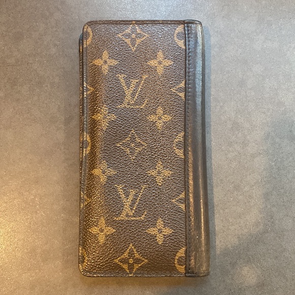 Louis Vuitton Monogram Brazza Long Wallet!! With Certificate of Authenticity - Picture 2 of 13